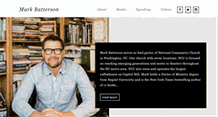 Desktop Screenshot of markbatterson.com